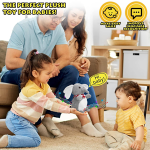 عروسک پولیشی مدل فیل موزیکال و سخنگو Fun Star_اسباب بازی